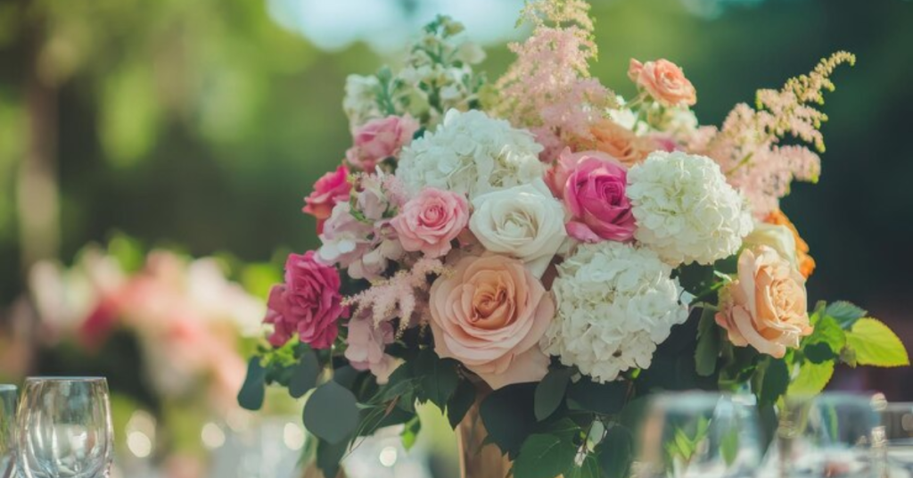 statement floral centerpieces