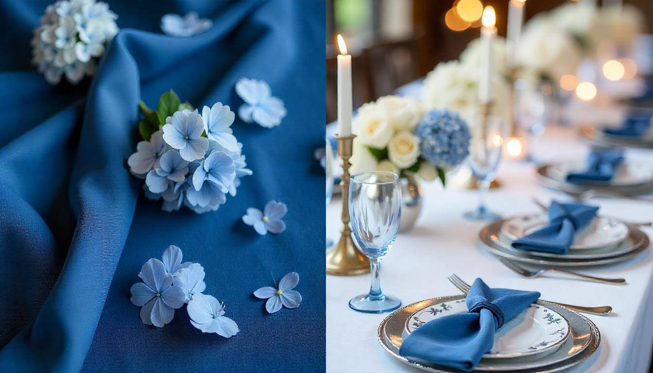 Why Blue and White is the Ultimate Elegant Wedding Color Combo