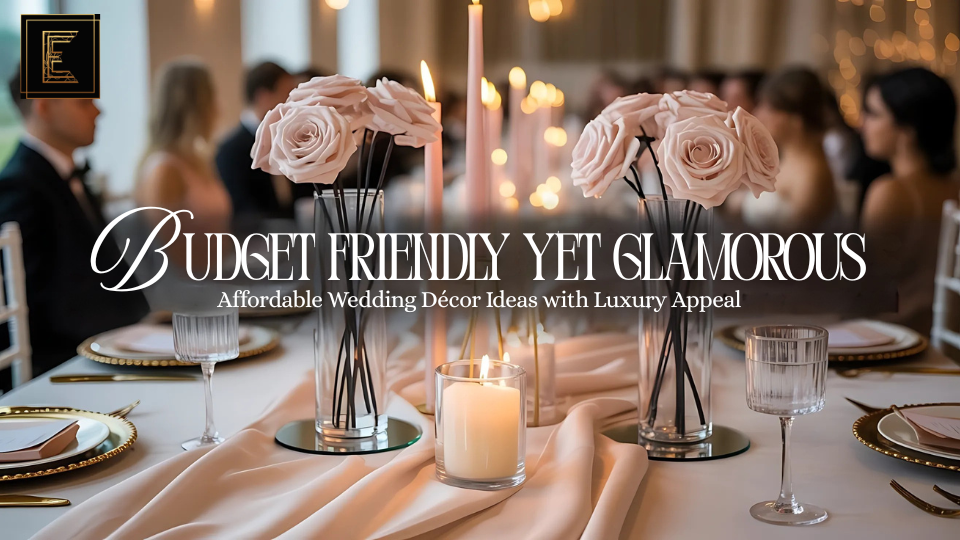 Affordable Wedding Décor Ideas with Luxury Appeal