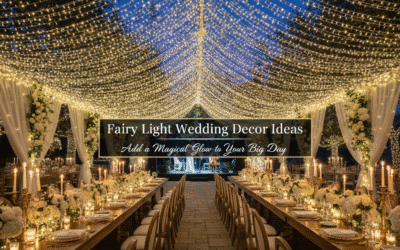 Fairy Light Wedding Decor Ideas That Add Magical Glow to Your Big Day