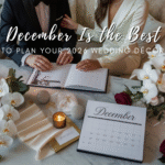 Planning wedding decor 2026 in December with luxury winter wedding inspiration.